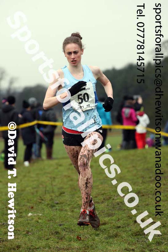 Womens under-20a  Northern Cross Country, Knowsley Safari Park. Photo: David T. Hewitson/Sports for All Pics